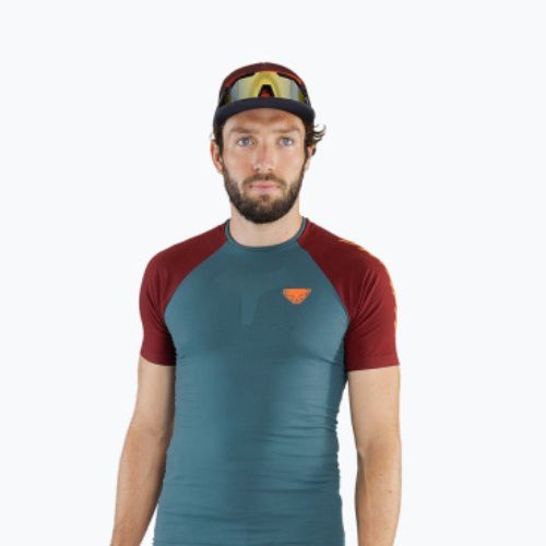 Футболка для бігу чоловіча DYNAFIT Ultra 3 S-Tech mallard blue