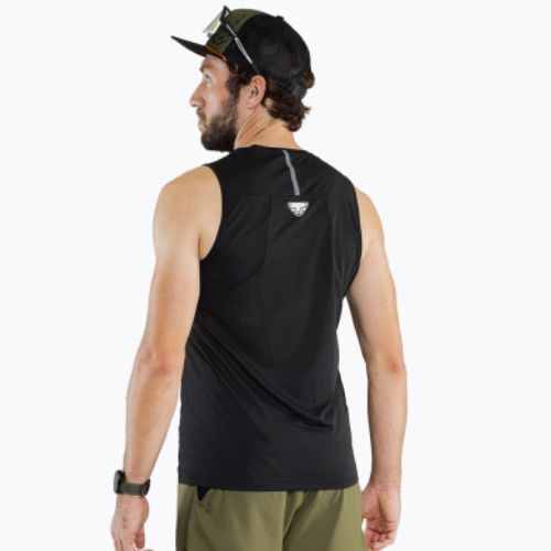 Футболка для бігу чоловіча DYNAFIT Sky Tank black out