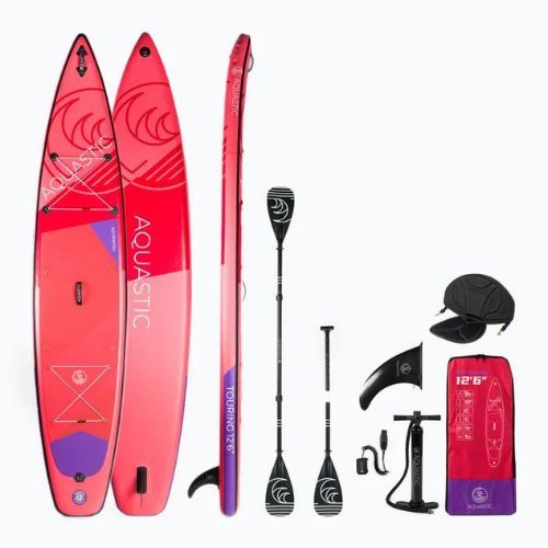 SUP-дошка  AQUASTIC Touring 12'6" червона