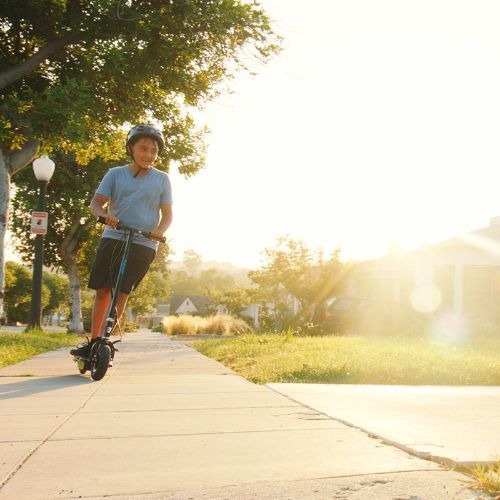 ЕлектроСамокат дитячий Razor E100 Powercore чорно-синій 13173843