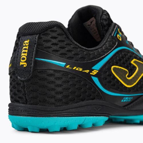 Футбольні бутси чоловічі Joma Liga 5 2301 чорні LIGS2301TF