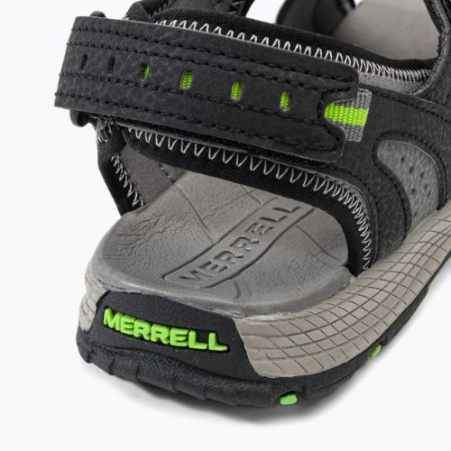 Босоніжки туристичні дитячі Merrell Panther Sandal 2.0 чорні MK262954