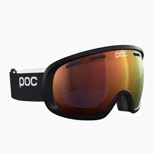 Маска лижна POC Fovea uranium black/partly sunny orange