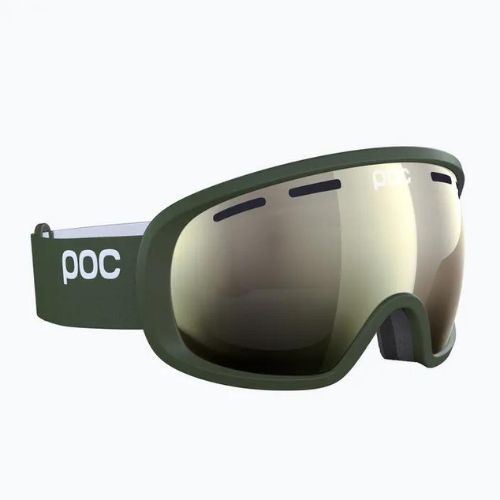 Маска лижна POC Fovea epidote green/partly sunny ivory