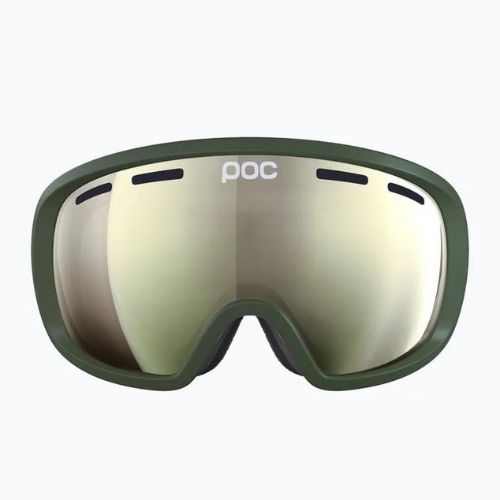 Маска лижна POC Fovea epidote green/partly sunny ivory