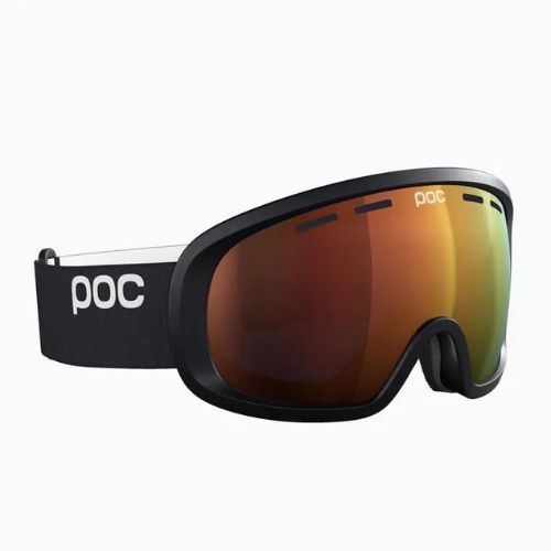 Маска лижна POC Fovea Mid uranium black/partly sunny orange