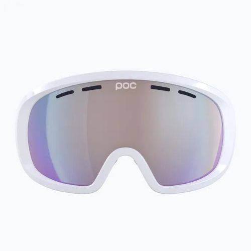 Маска лижна POC Fovea Mid Photochromic uranium white/light pink/sky blue