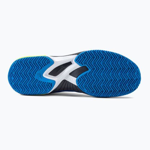 Чоловічі тенісні туфлі Mizuno Wave Exceed Tour 5 CC peace blue/кислотний лайм/залізний затвор