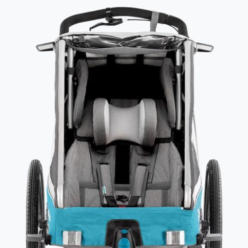 Причіп велосипедний одномісний Qeridoo Kidgoo 1 Sport блакитний Q8S-20-P