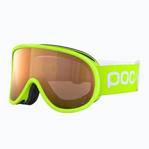 Маска лижна дитяча POC POCito Retina fluorescent yellow/green