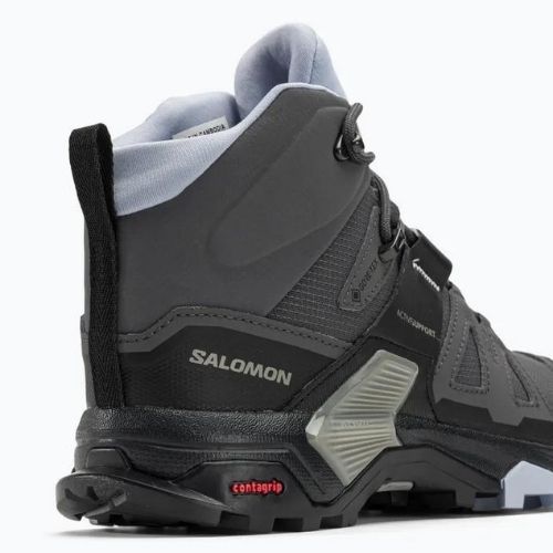 Взуття трекінгове жіноче Salomon X Ultra 4 Mid GTX magnet/black/zen
