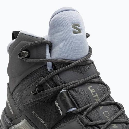 Взуття трекінгове жіноче Salomon X Ultra 4 Mid GTX magnet/black/zen