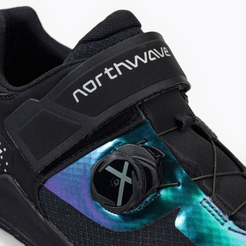 Кросівки велосипедні МТВ чоловічі Northwave Overland Plus black/iridescent