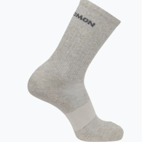 Шкарпетки для трекінгу Salomon Evasion Crew 2 пари light gret/heather medium