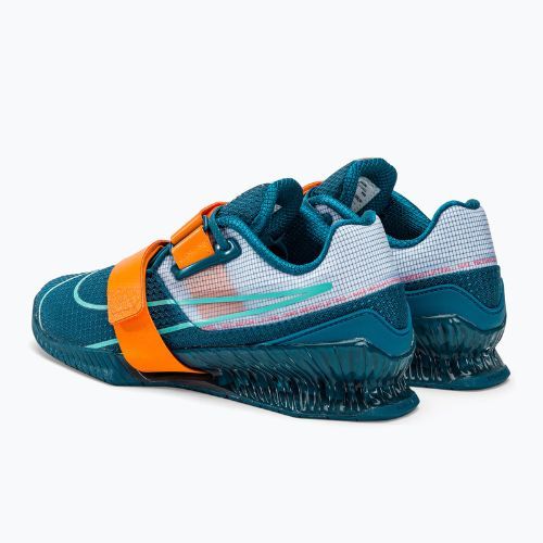 Кросівки для важкої атлетики Nike Romaleos 4 blue/orange
