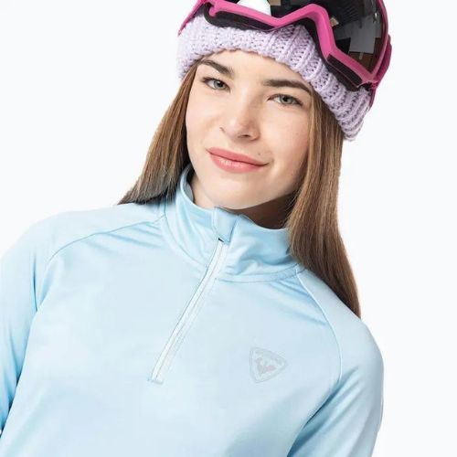 Кофта лижна дитяча Rossignol Girl Warm Stretch glacier