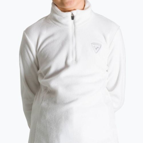 Кофта лижна дитяча Rossignol Girl Fleece white