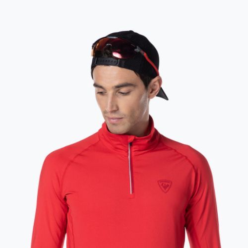 Термокофта чоловіча Rossignol Classique 1/2 Zip sports red