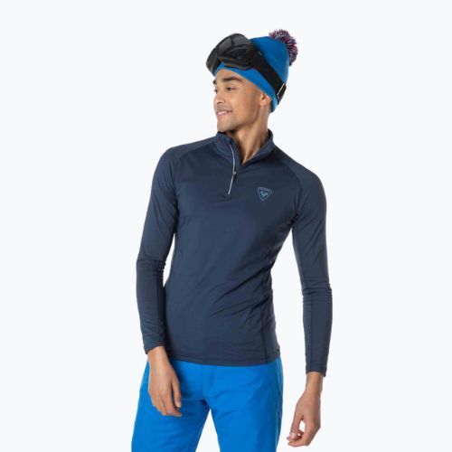 Чоловіча термоактивна кофта Rossignol Classique 1/2 Zip dark navy