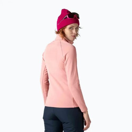 Кофта лижна жіноча Rossignol Classique Clim cooper pink