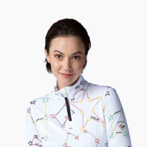 Термокофта жіноча Rossignol Booster 1/2 Zip Top 100 white