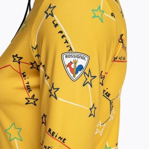 Термокофта жіноча Rossignol Booster 1/2 Zip Top 100 yellow