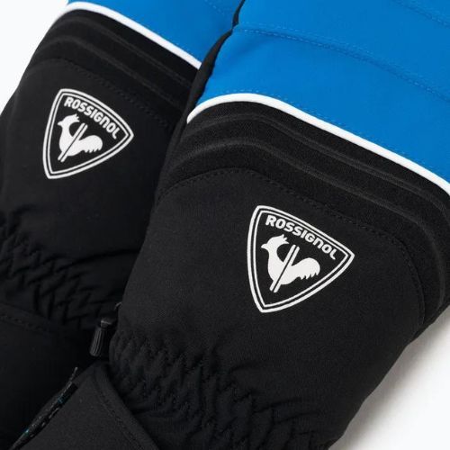 Дитячі гірськолижні рукавиці Rossignol Jr Tech Impr M лазурно-сині