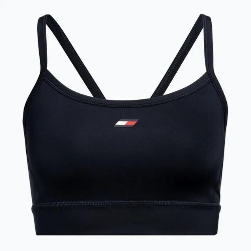 Бюстгальтер спортивний Tommy Hilfiger Essentials Low Int blue