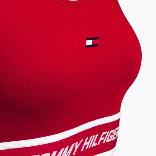 Бюстгальтер спортивний Tommy Hilfiger Mid Int Tape Racer Back red
