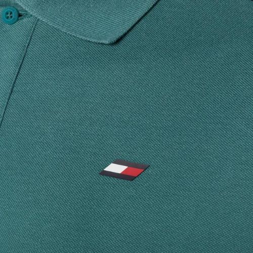 Футболка тренувальна чоловіча Tommy Hilfiger Textured Tape Polo green