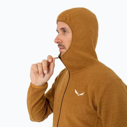 Кофта флісова чоловіча Salewa Nuvolo PL golden brown melange