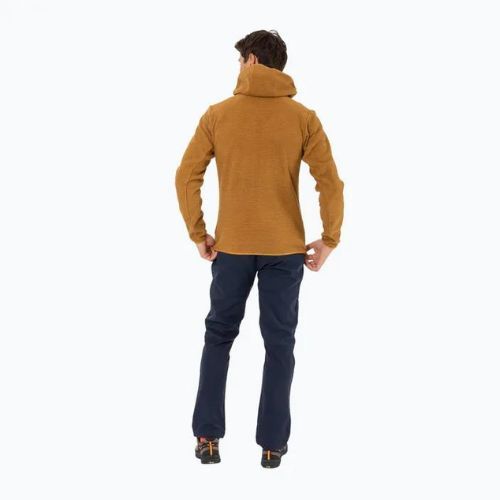 Кофта флісова чоловіча Salewa Nuvolo PL golden brown melange