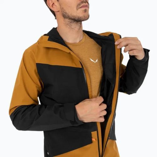 Куртка дощовик чоловіча Salewa Puez GTX 2L golden brown