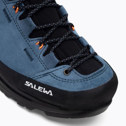 Взуття трекінгове чоловіче Salewa MTN Trainer 2 Mid GTX java blue/black