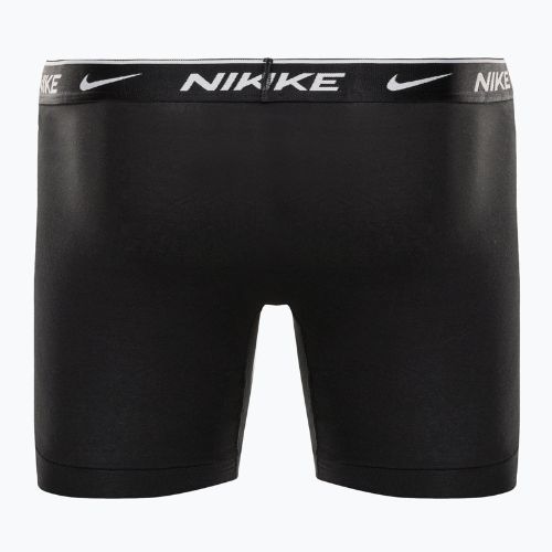 Боксери чоловічі Nike Everyday Cotton Stretch Boxer Brief 3Pk MP1 white/grey heather / black