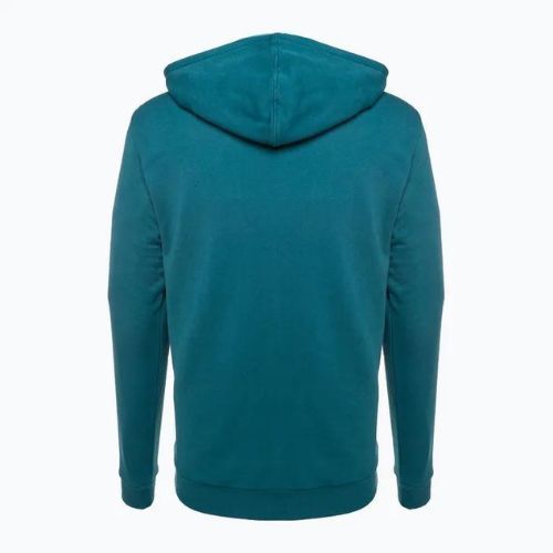 Кофта трекінгова чоловіча Fjällräven Logo Hoodie deep sea