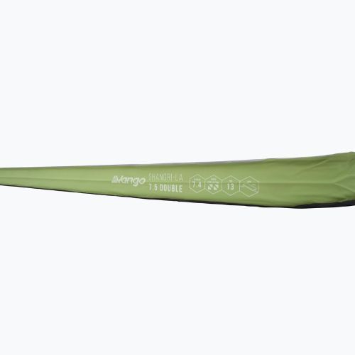Килимок самонадувний Vango Shangri-La II 7.5 Double cloud grey/green