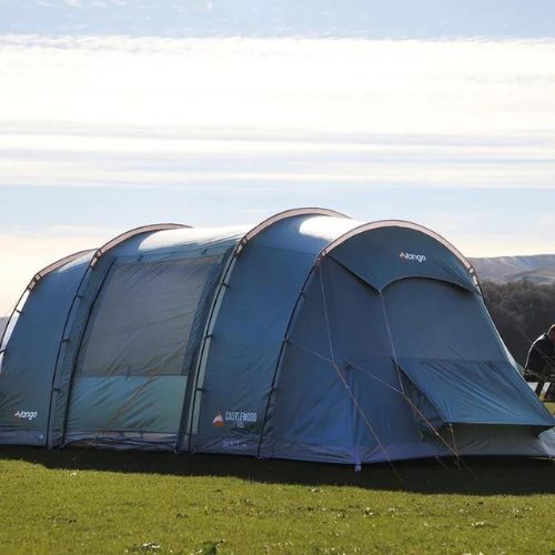 Намет кемпінговий для 4-х осіб Vango Castlewood 400 Package mineral green