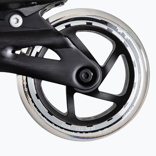 Чоловічі роликові ковзани Playlife GT 110 чорні/сірі