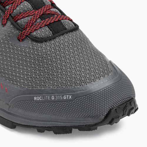 Кросівки для бігу чоловічі Inov-8 Roclite G 315 GTX V2 grey/black/red