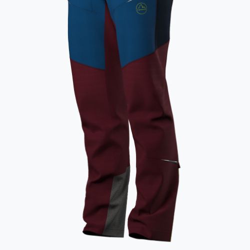 Штани трекінгові чоловічі La Sportiva Ikarus sangria/electric blue