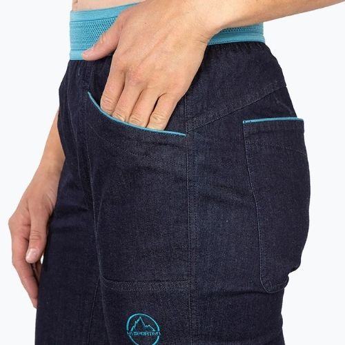 Штани туристичні жіночі La Sportiva Miracle Jeans jeans/topaz