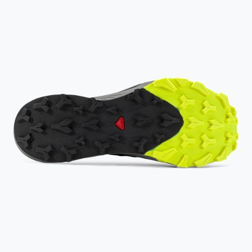 Кросівки для бігу чоловічі Salomon Thundercross black/quiet shade/fiery coral