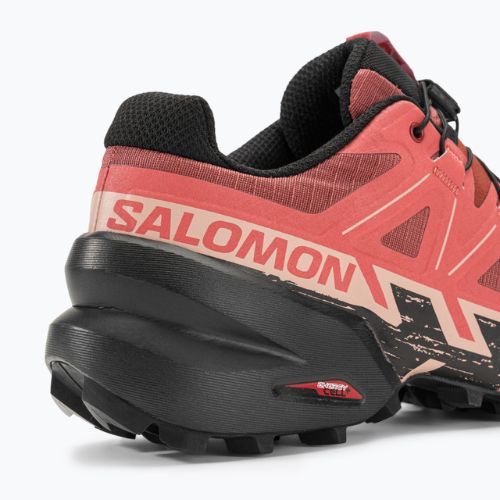 Кросівки для бігу жіночі Salomon Speedcross 6 cow hide/black/english rose