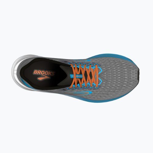 Кросівки для бігу чоловічі Brooks Hyperion grey/atomic blue/scarlet