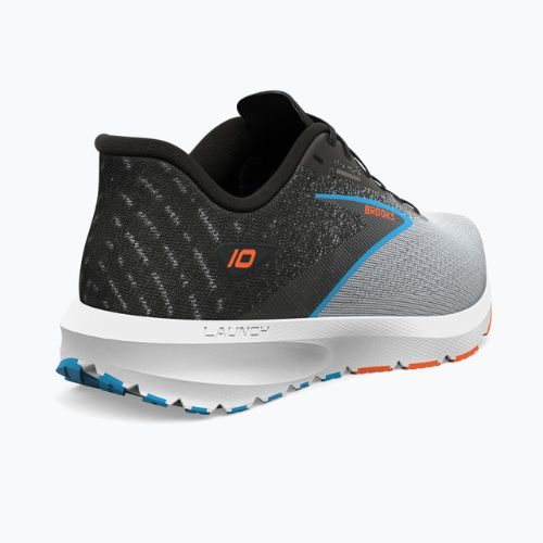 Кросівки для бігу чоловічі Brooks Launch 10 black/atomic blue/scarlet ibis