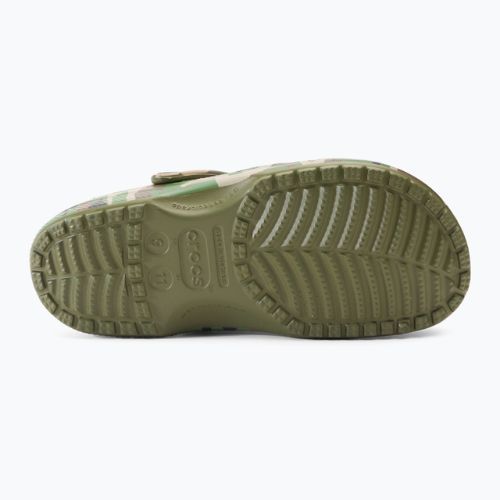 Шльопанці Crocs Classic Printed Camo Clog army green/multi