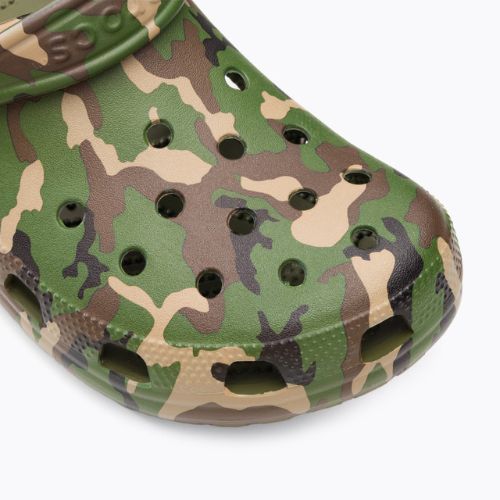 Шльопанці Crocs Classic Printed Camo Clog army green/multi