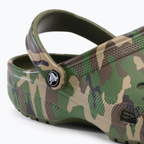 Шльопанці Crocs Classic Printed Camo Clog army green/multi