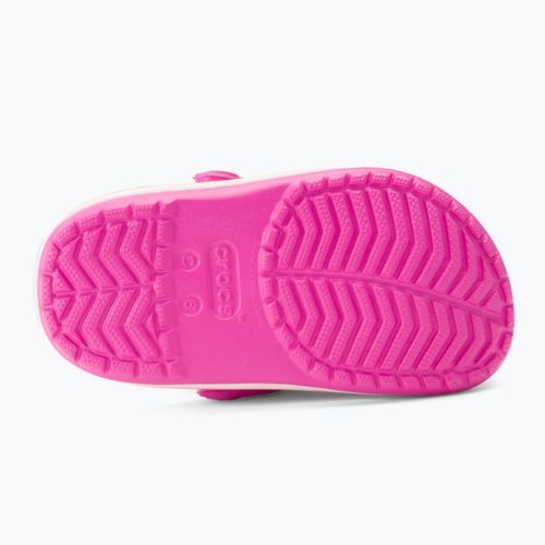 Шльопанці дитячі Crocs Kids Crocband Clog electric pink/cantaloupe